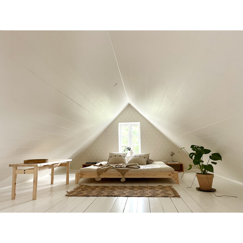 Elan Bed Frame, scandinavian design, made in Europe, FSC certified wood, choose your size, Natural, 160 x 200cm