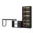 Nykira 2-Piece L-Shaped Computer Desk Set-2090457479