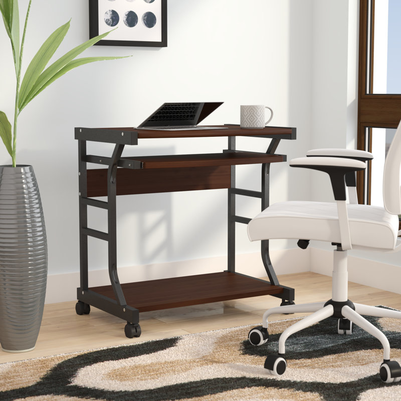 Bureau Lunde, Black/Silver