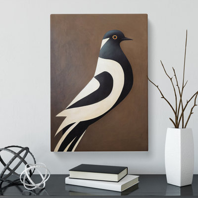 Francky Dove Bird Unique - Wrapped Canvas