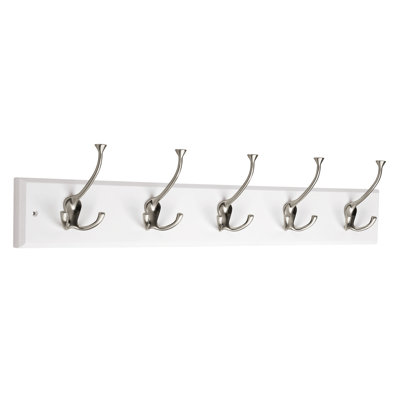 Adelaine Wall 5 - Hook Wall Mounted Coat Rack