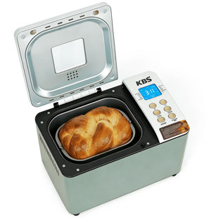 1.5lb Bread Maker Machine, Automatic Bread Machine, 550W Fast Baking, 19 Programs,15H Timer, Nonstick Pan, Bread Making Baking Tools Gifts for Bakers