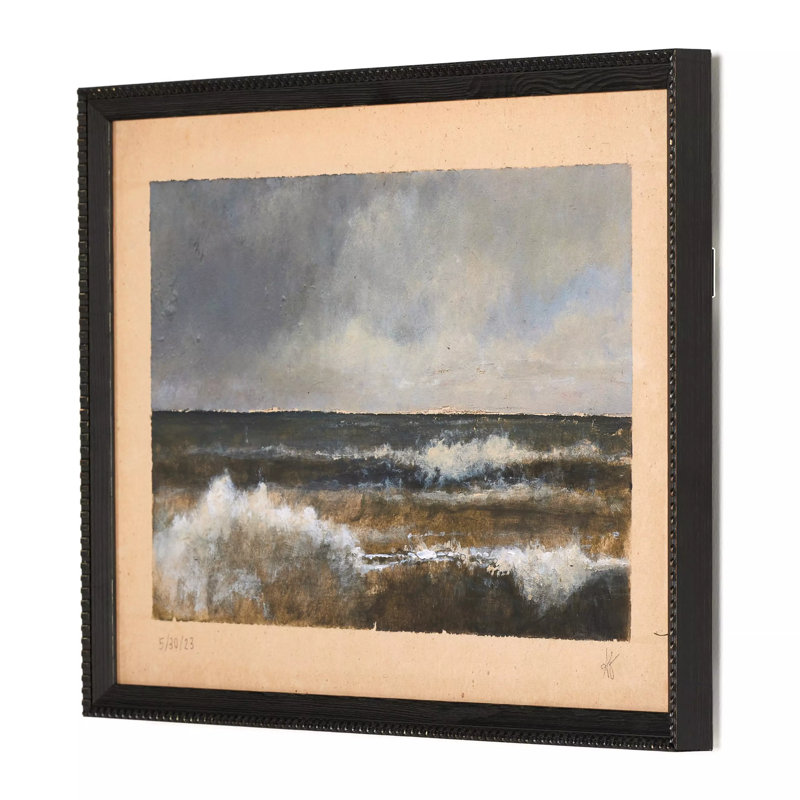 Tides A-Changing Painting by Aileen Fitzgerald, 15" H x 24" W
