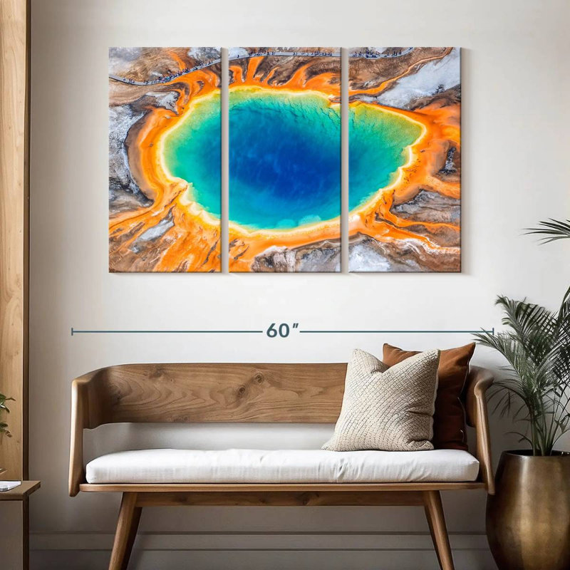 Alvord Prismatic Spring, 32" H x 50" W