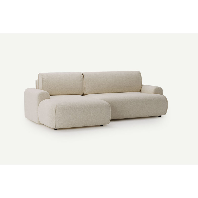 Softy Corner Sofa 2,5 seater with sleeping function, Right Hand Facing, Beige