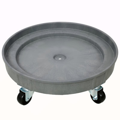30 Gallon And 55 Gallon Heavy Duty Plastic Drum Dolly – Durable Plastic Drum Cart 900 Lb. Capacity- Barrel Dolly With 5 Swivel Casters Wheel