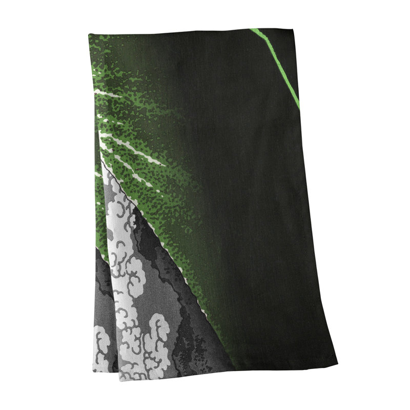 Torchon en dessous the Summit Lightning, Polyester sergé, Vert
