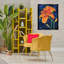«Orange Day Lily Floater», art mural par Sarah Waldron Kimball-1426512285-1426512284