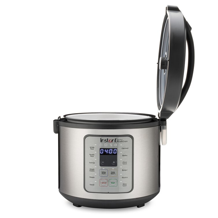 Reviews for Instant Pot 20-Cup White Electric Multi-Grain Rice Cooker and  Slow Cooker