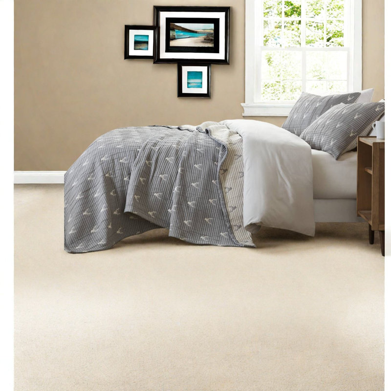 Ensembles de literie à charme rustique, gris polyester, chalet confortable