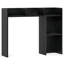 Tablette de bureau avec tablettes anti-basculement noires