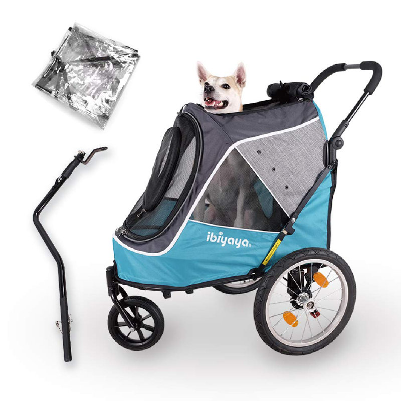 Happy Pet Trailer / Jogger 2.0, Bleu océan