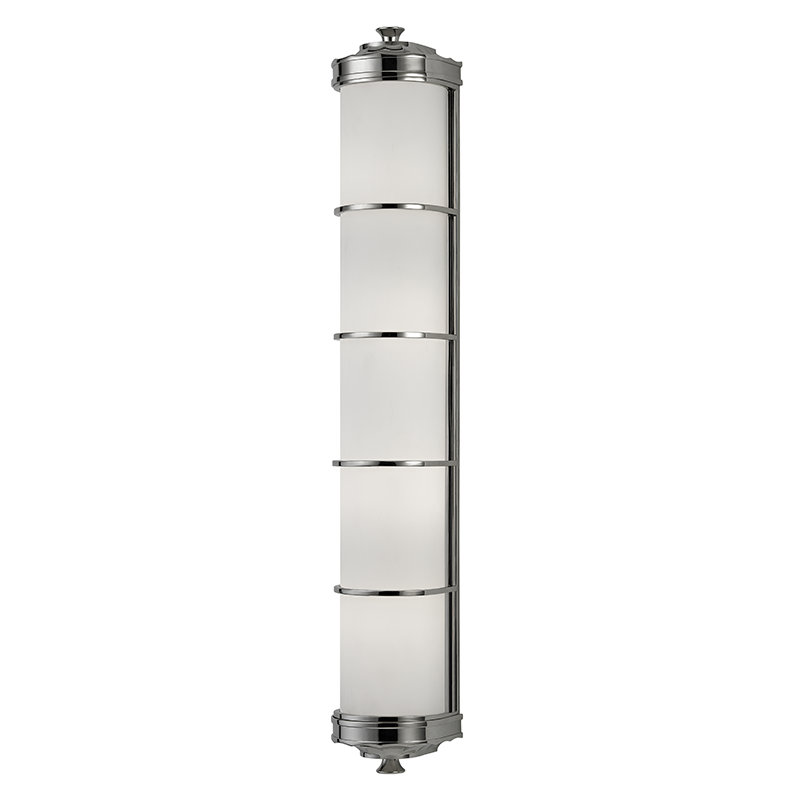 Plafonnier encastré 1 lumière Albany, Nickel poli