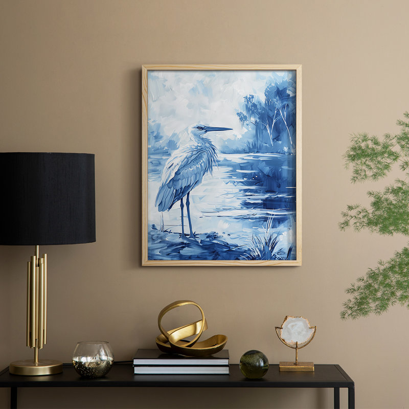 ANIMALS Series XCIX, reproduction encadrée - bois massif, H 11 po x l 9 po