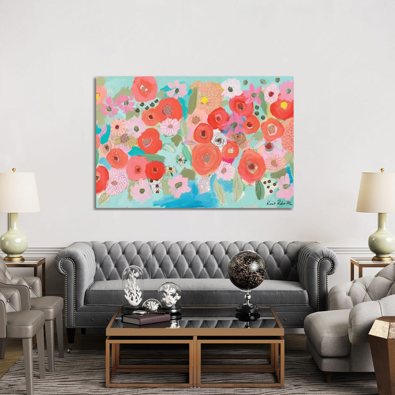 May You Dream of Lovely Things 1 Piece Wrapped Canvas Painting, 152.5 cm H x 101.5 cm W