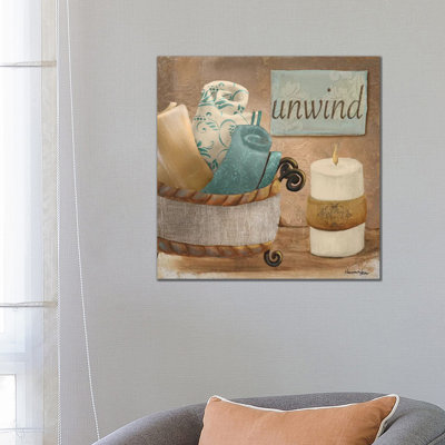 Unwind by Hakimipour-Ritter - Wrapped Canvas Painting