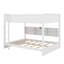 Lit superposé avec armoires de rangement et ports USB-174271855