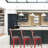Makhzane Counter Stool with Metal Frame-676890458