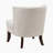Bousov 26" Modern & Contemporary Accent Chair with Textured Fabric Upholstery, Button-Tufted Back & High-Density Foam Cushions-584060436
