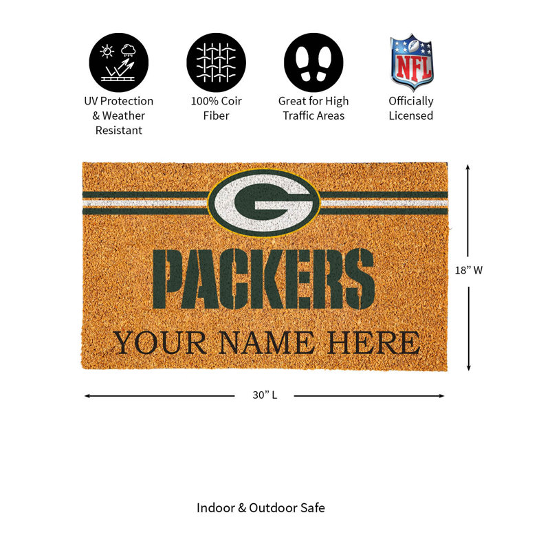 Paillasson Sundoir, NFL Green Bay Packers, Oui