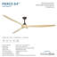 Ventilateur de plafond intelligent 84 "Pierce-116794752-116794757
