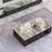 Modern simple rock plate coffee table-104090782