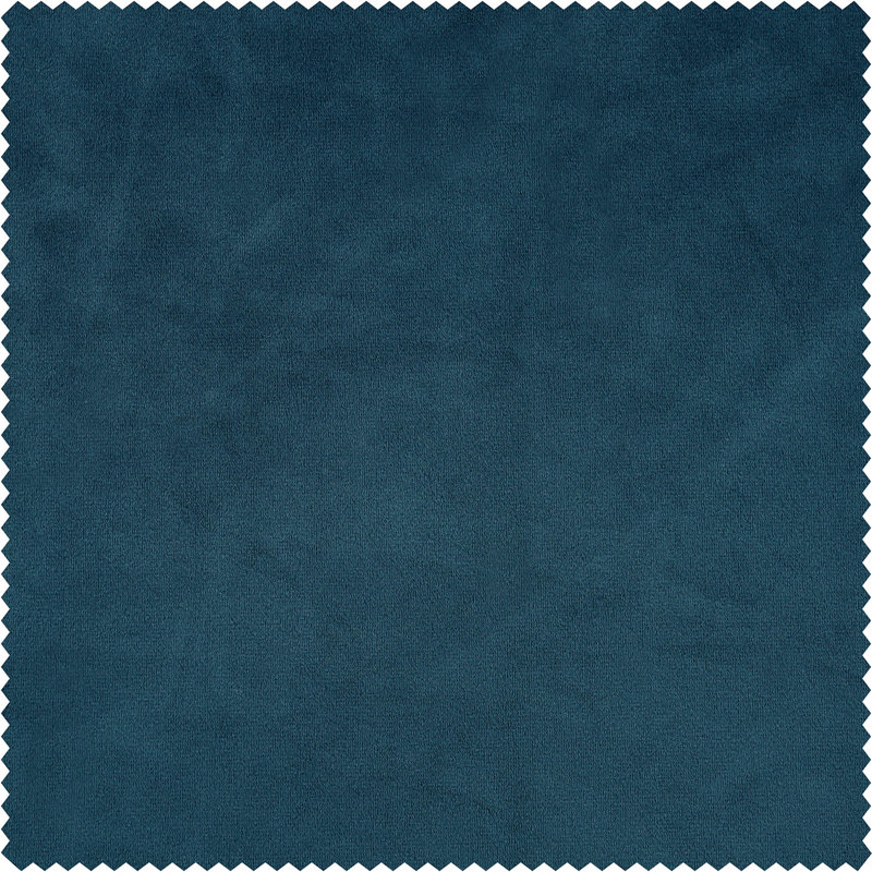 Rideaux en velours moelleux Matra pour chambre à coucher ‑ rideaux obscurcissants pour les fenêtres de salon, panneau simple