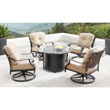 Mccomas Outdoor 5 - Piece Conversation Set