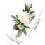 2 pièces fleurs de mariage, fleurs artificielles
