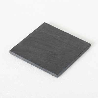 Planche de bougie ardoise à coupe carrée