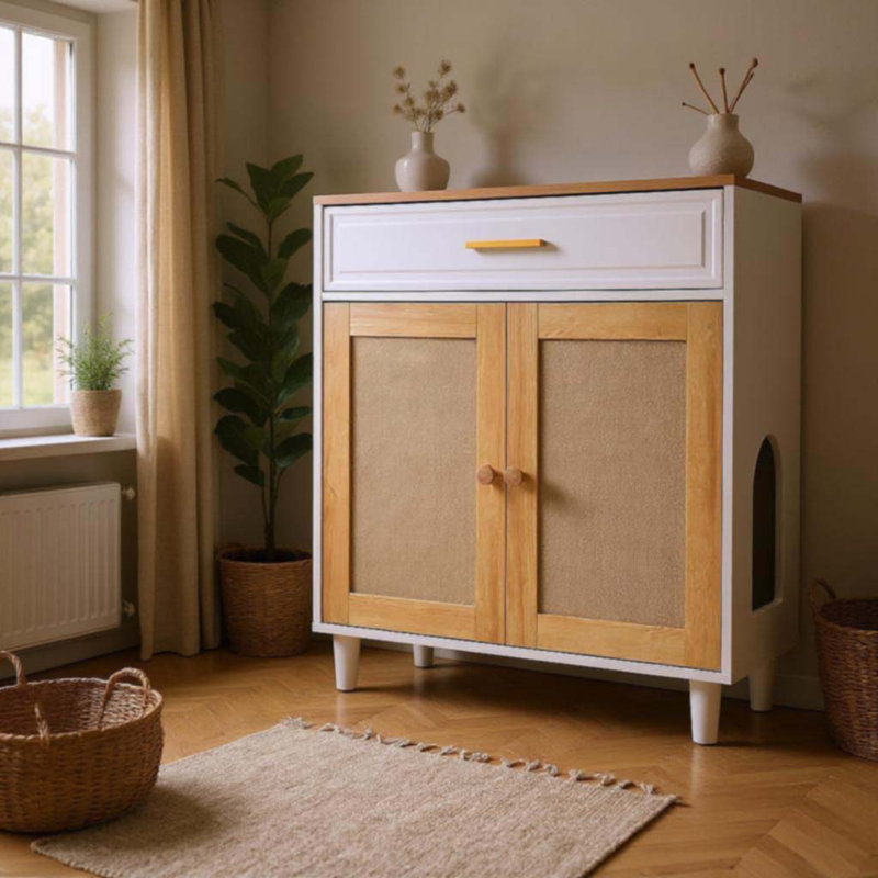Table d'appoint moderne avec rangement Cat House