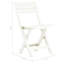 Kat Plastic / Resin Patio Folding Chair Folding Chair Set-1450341258