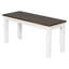 Ensemble de salle à manger 6 pièces de style rustique avec table, 4 chaises ergonomiques et un banc