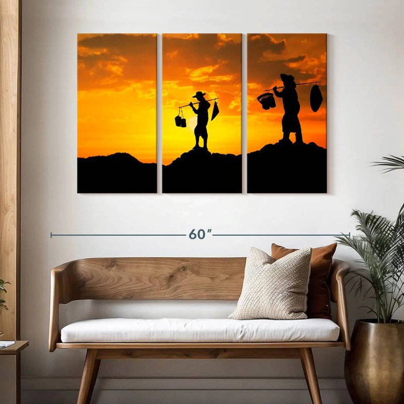 Alvord Saigon Sunset, 32" H x 50" W