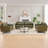 Bobur 3 - Piece Living Room Set-2107937271