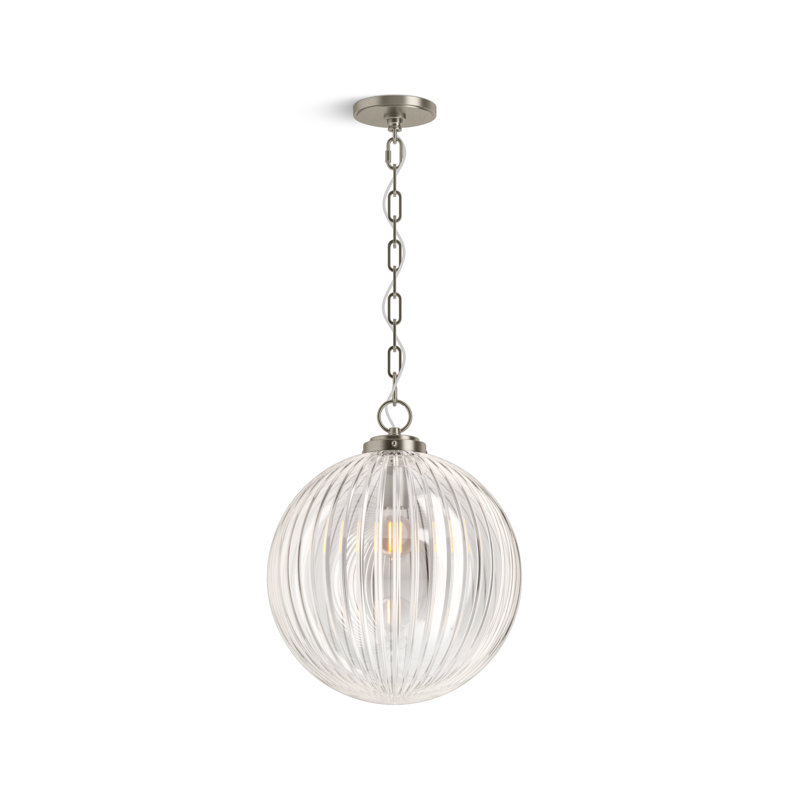 Embra By Studio McGee 14 in. Pendant, Brushed Nickel