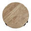 Table basse ronde, table basse cylindrique Handcraft