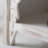 Beige + Burlywood Solid Wood Freestanding Fireplace