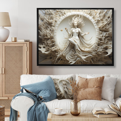 " Indian Mokshas Ethereal Eggshell I "