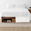 Jupe de lit plissée 15 po sur mesure-23770626-134670183