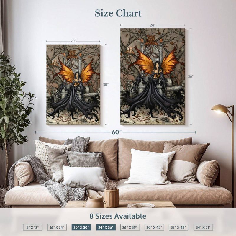 Kelan Queen Mab, 36" H x 24" W