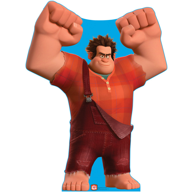 65'' Wreck-It Ralph Life-Size Cardboard Standup