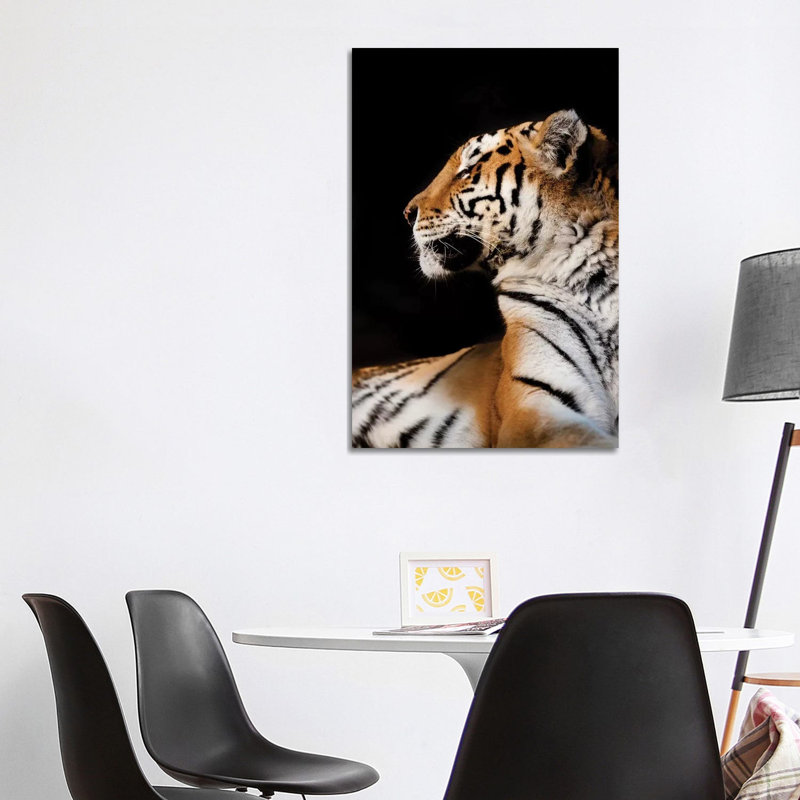 Tiger I by Goran Anastasovski - Wrapped Canvas Print, 101.6 cm H x 66.04 cm W x 1.91 cm D