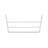 Rev-A-Shelf Kitchen & Bathroom Undersink Door Mount Towel Bar, 2 Pack, Chrome