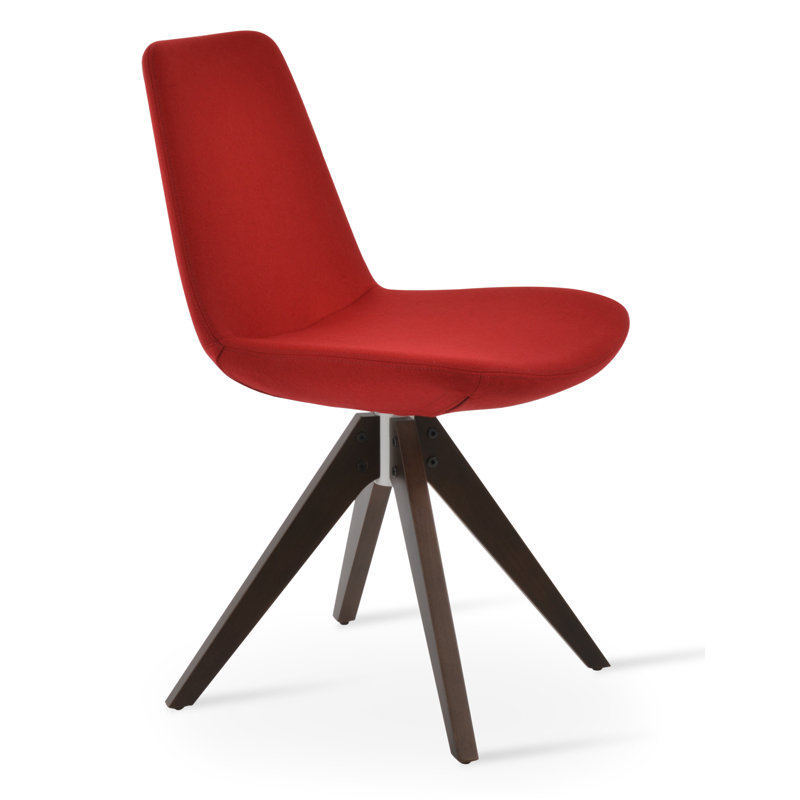 Eiffel Pyramid Side Chair, Dark Red PPM