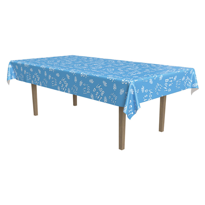 It's A Boy! Nappe - 54 po x 108 po - paquet de 12