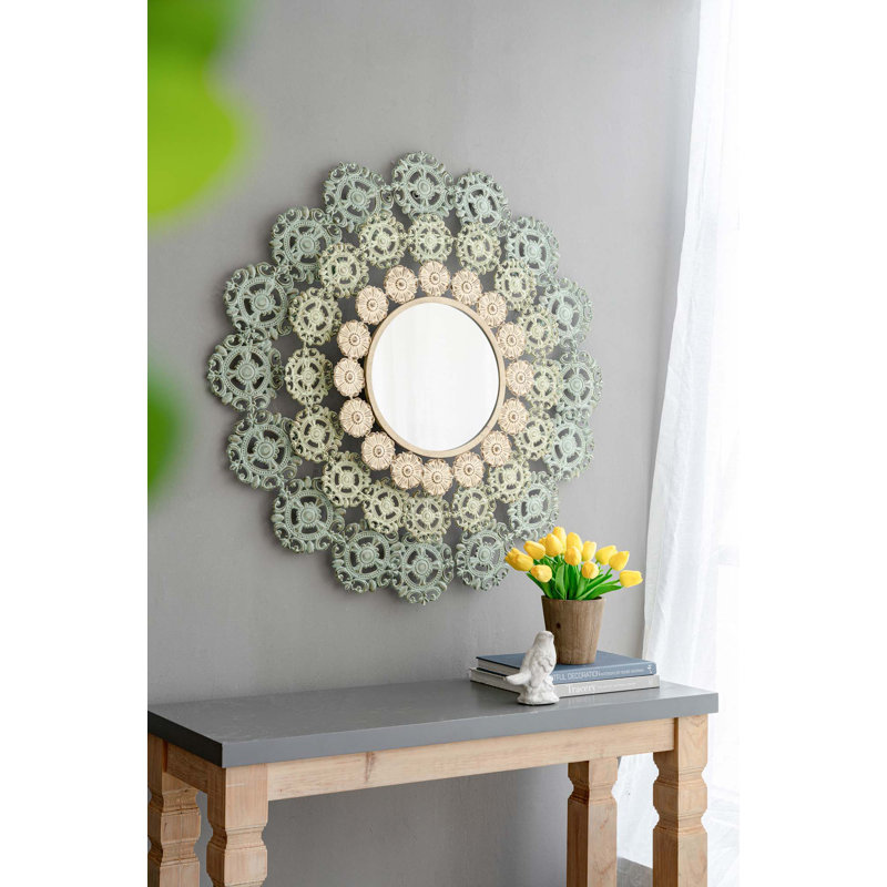 Miroir médaillon D38 x 3,5 po Mcguire