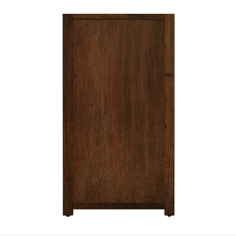 Lark 3 Drawer Dresser, Walnut Brown