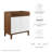 Base de meuble-lavabo simple 29 po Modway Render-982794227