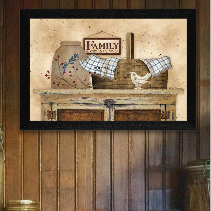 'Family Still Life' Framed Graphic Art Print
